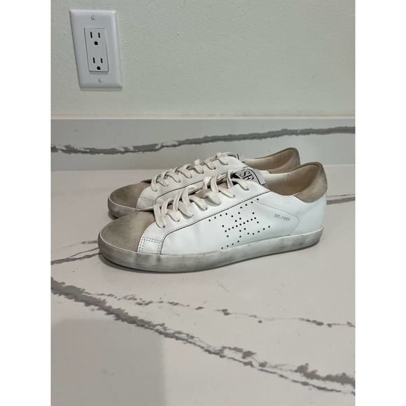 Sam Edelman Aubrie Sneaker Purposely Distressed 8.5M - Picture 4 of 9